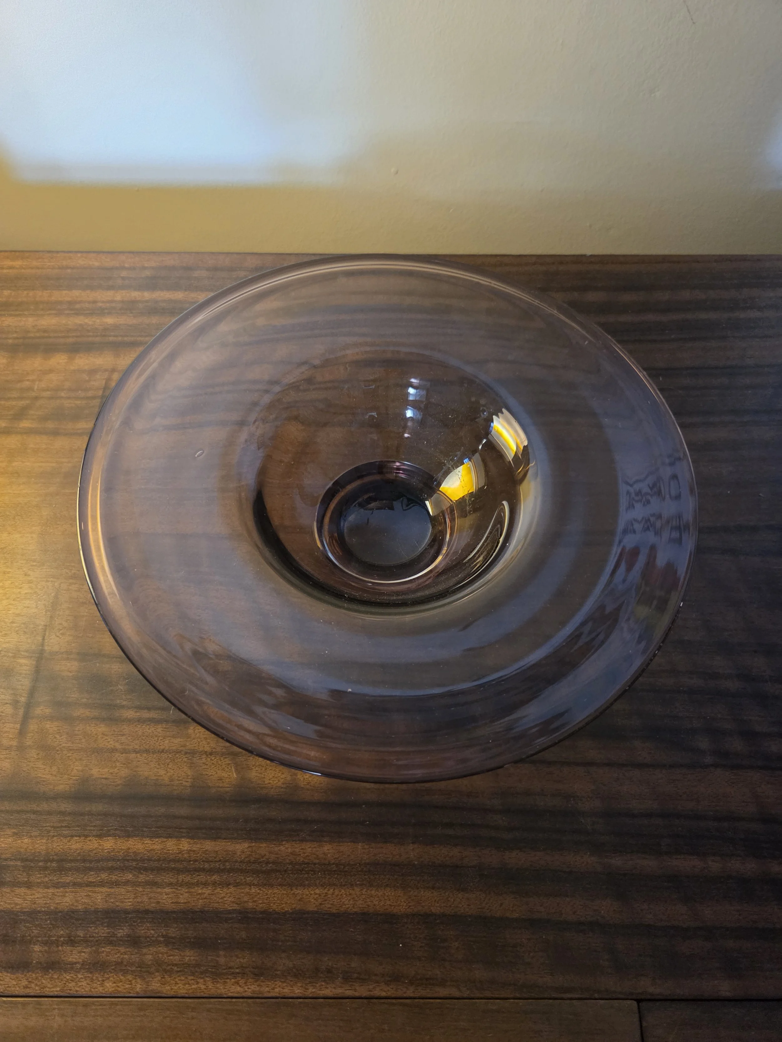 Glass Handblown Dish