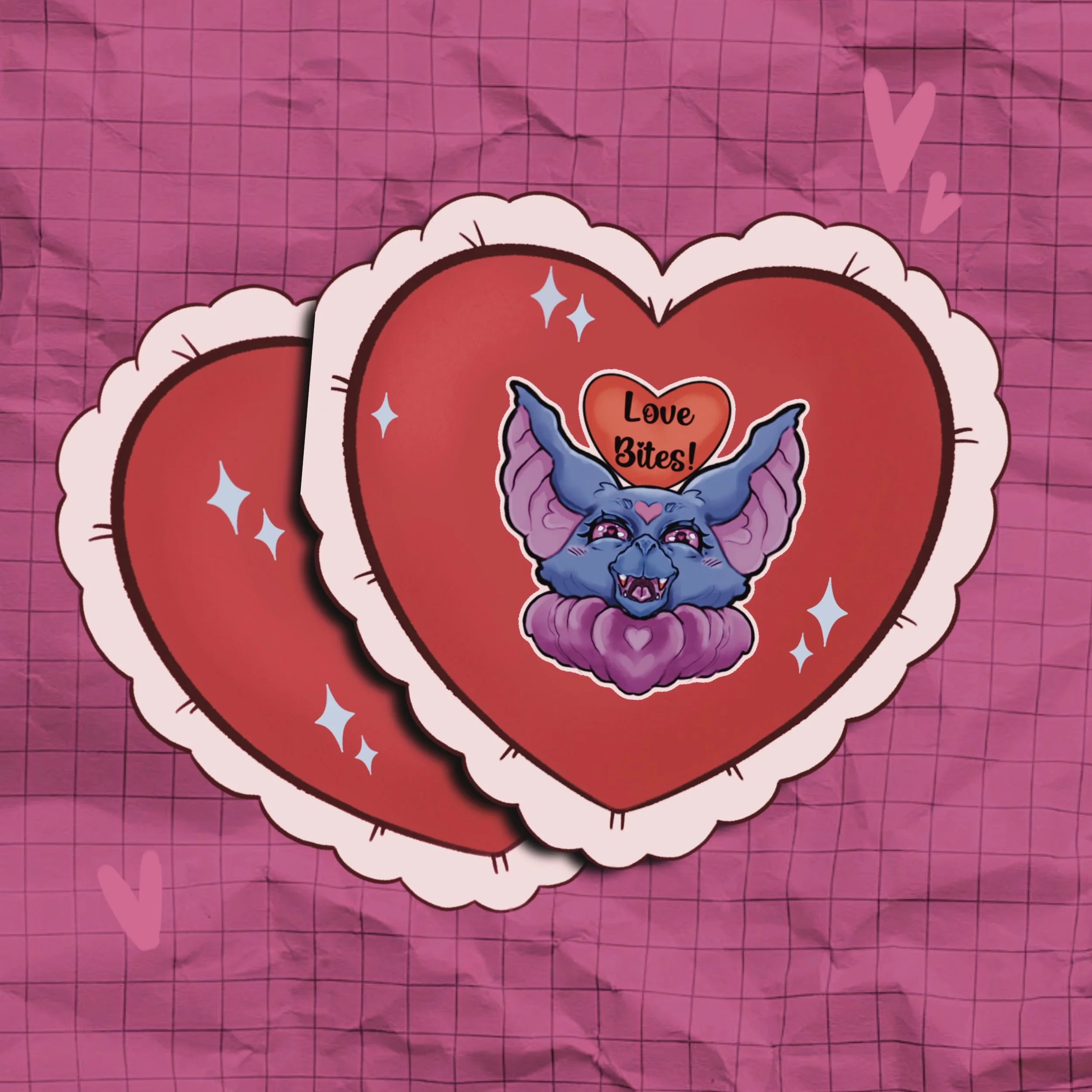 “Love bites” card