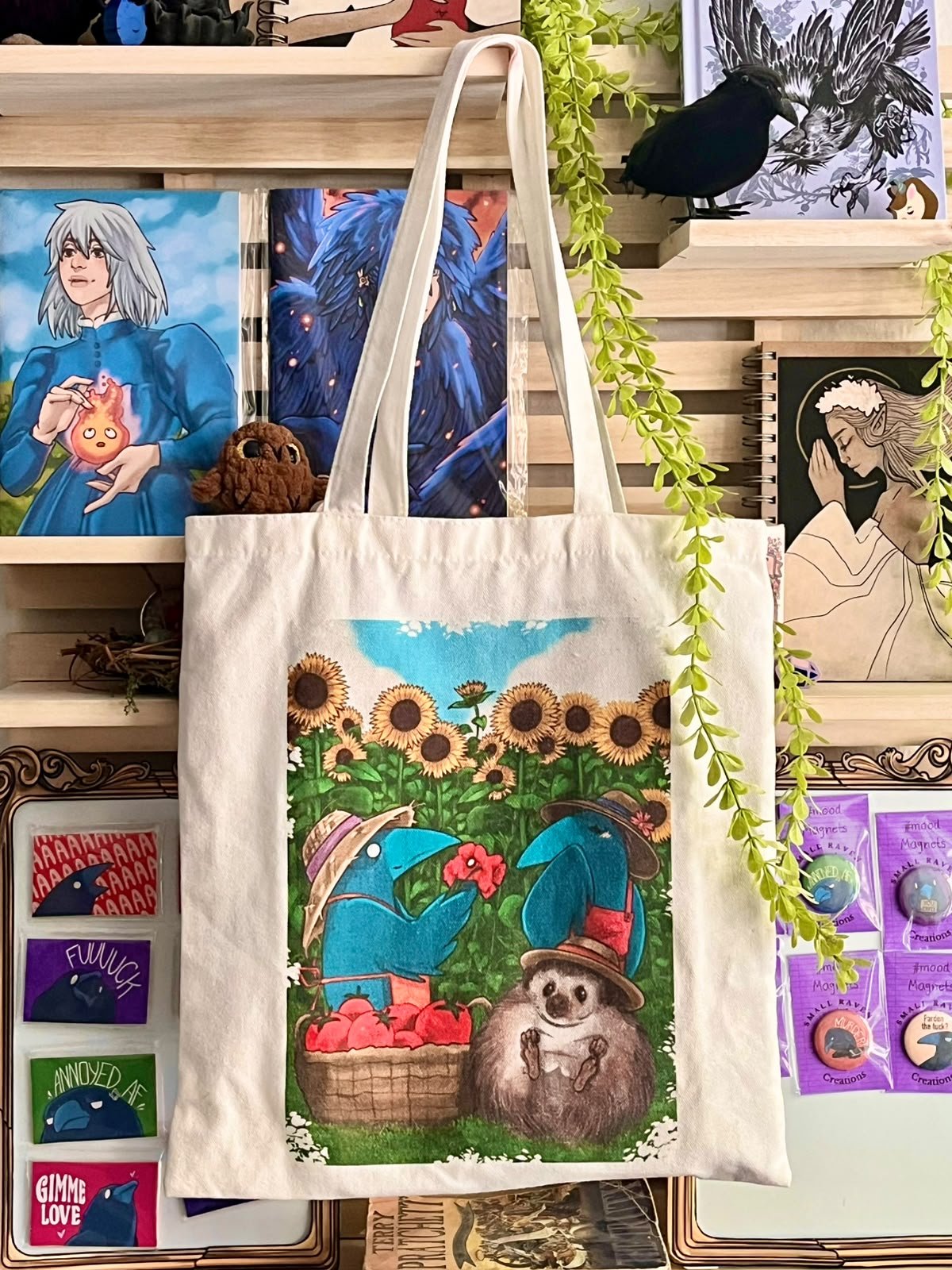 Tote bag small raven full raven.jpeg