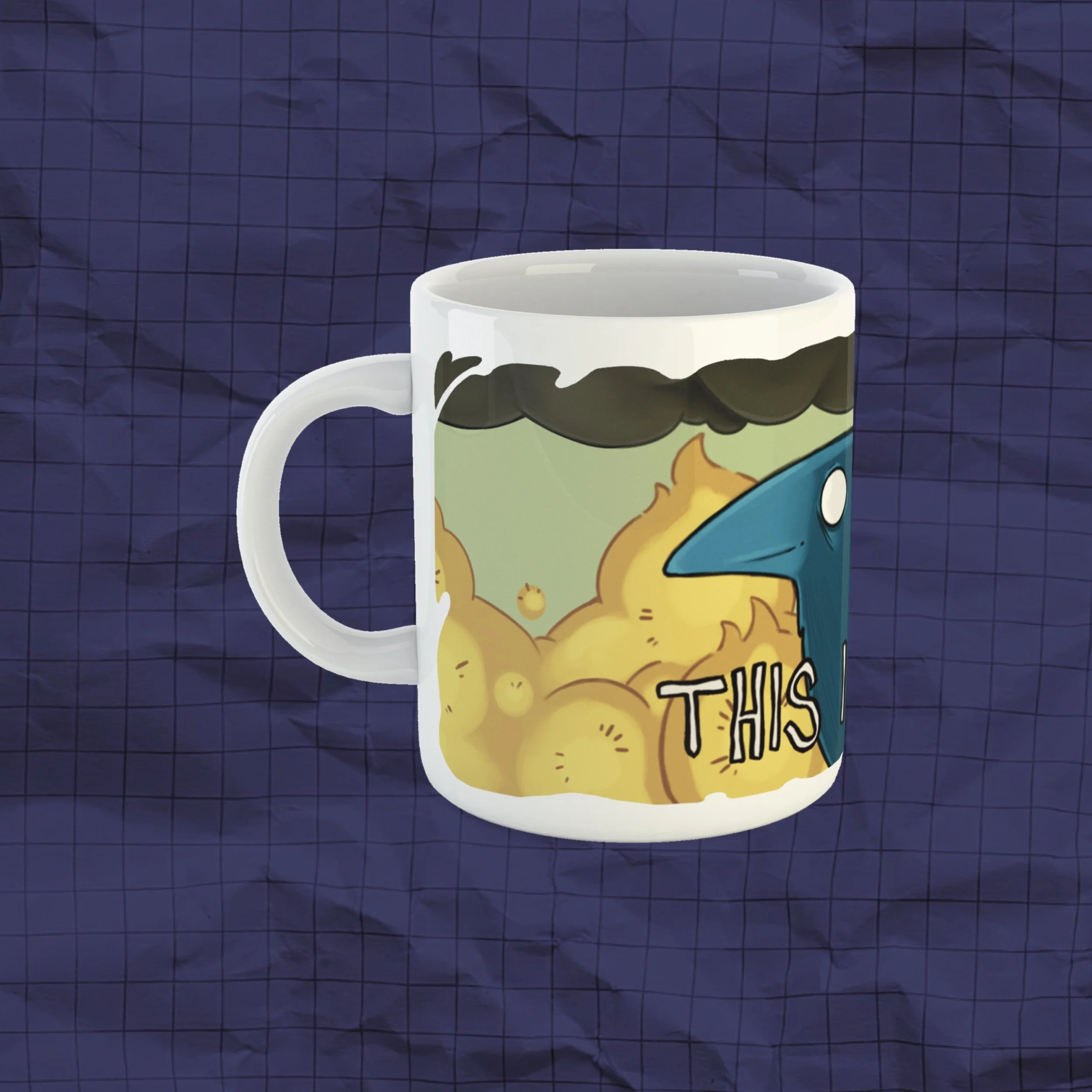 This is fine Mug