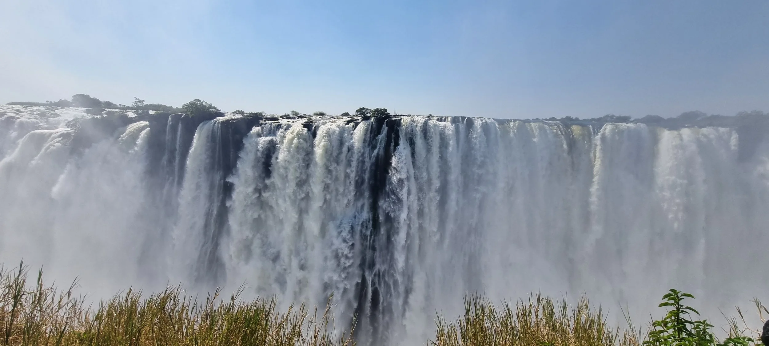 Victoria Falls mist and spray, Zambia