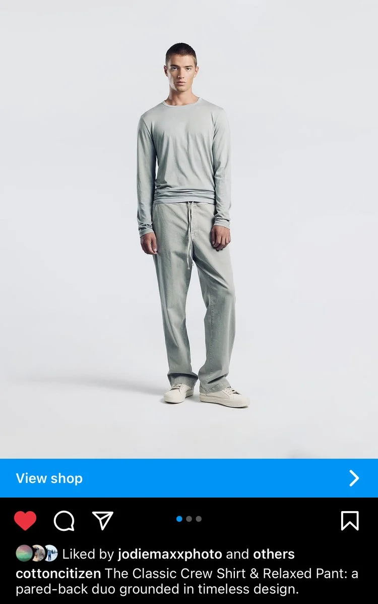 Cotton Citizen Instagram 2023