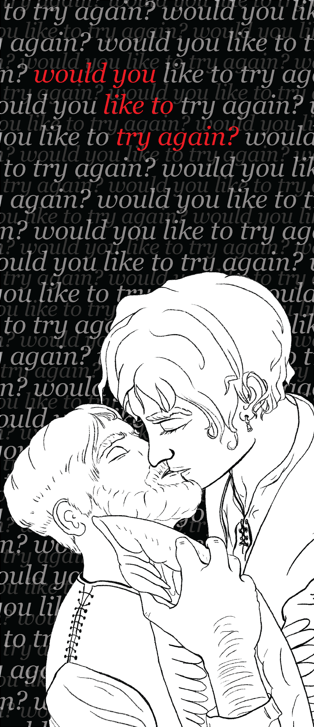 Commission for How To Survive This Fairytale by S M Hallow: Hans and Cyrus Bookmark Design (1)