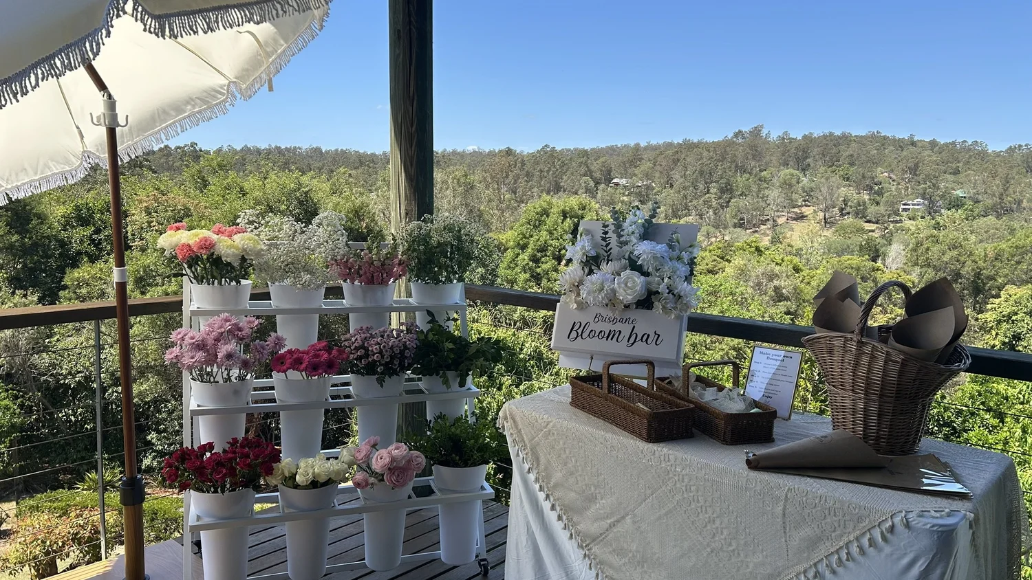 Brisbane Bloom Bar | Luxury Flower Bar Hire for Events and Weddings
