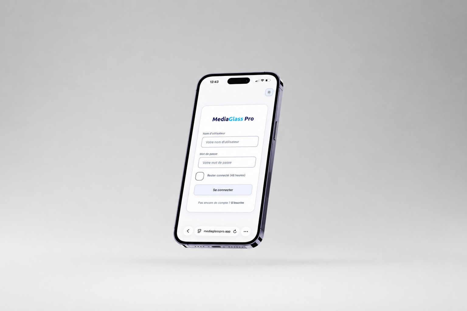Interface du CRM MediaGlass Pro pour le suivi des leads, la mesure des résultats et l’optimisation des actions marketing