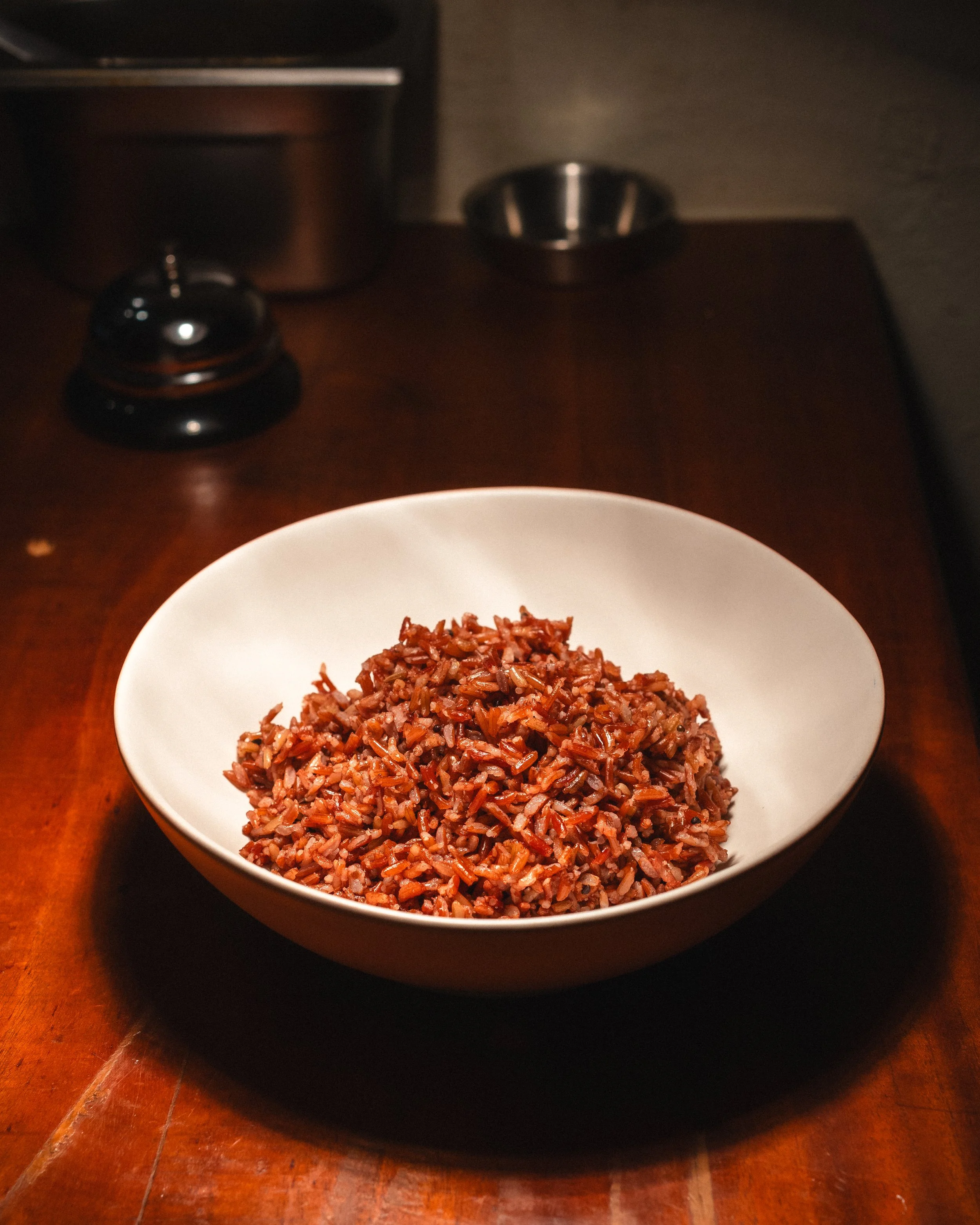 ข้าวสังหยดจากจังหวัดพัทลุงโถ 80.- | ถ้วย 40.- | Brown Rice from Patthalung Province Big 80.- | Small 40.-