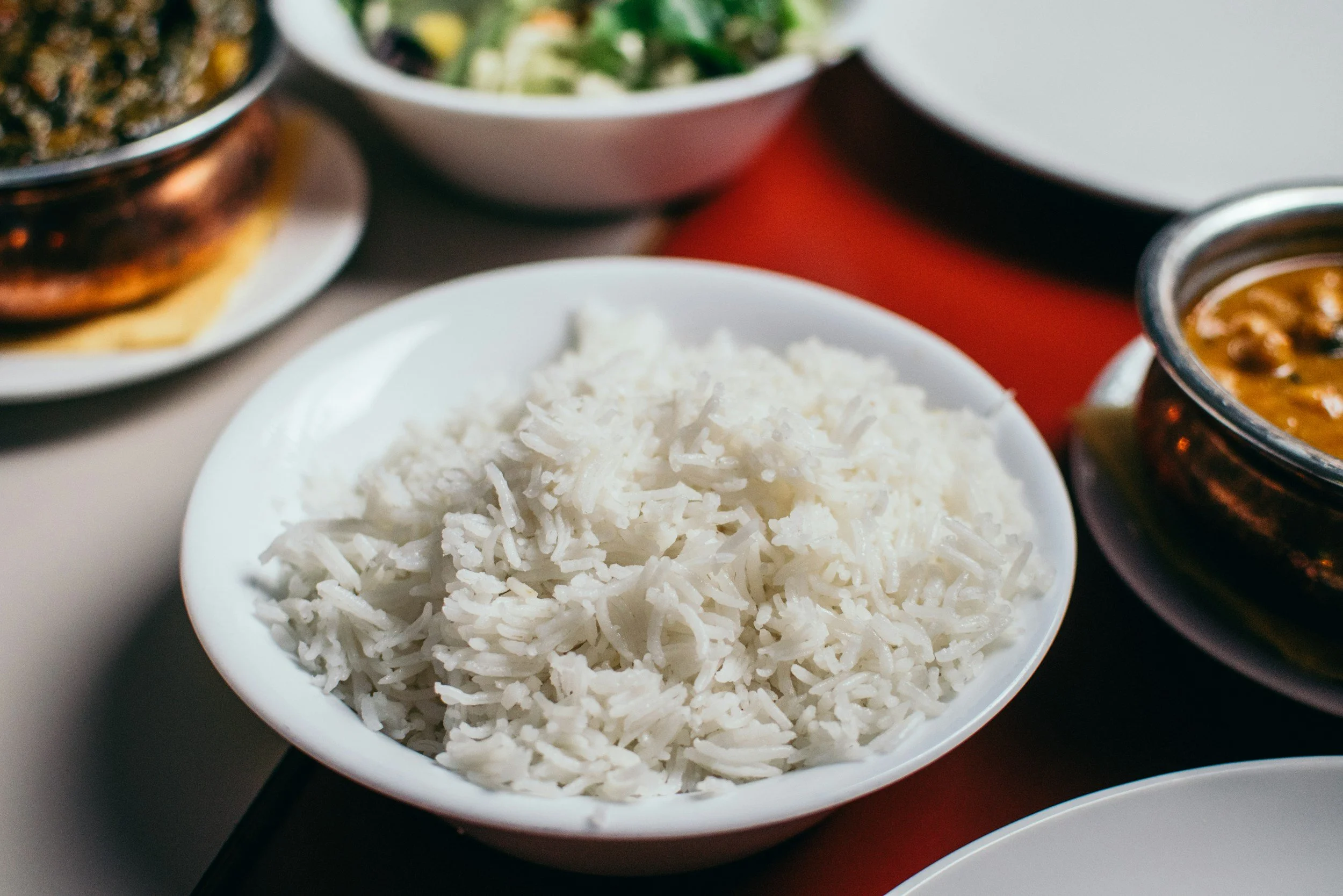 ข้าวสวยหอมมะลิ โถ 50.- | ถ้วย 25.-
Steam Jasmin Rice Big 50.- | Small 25.-