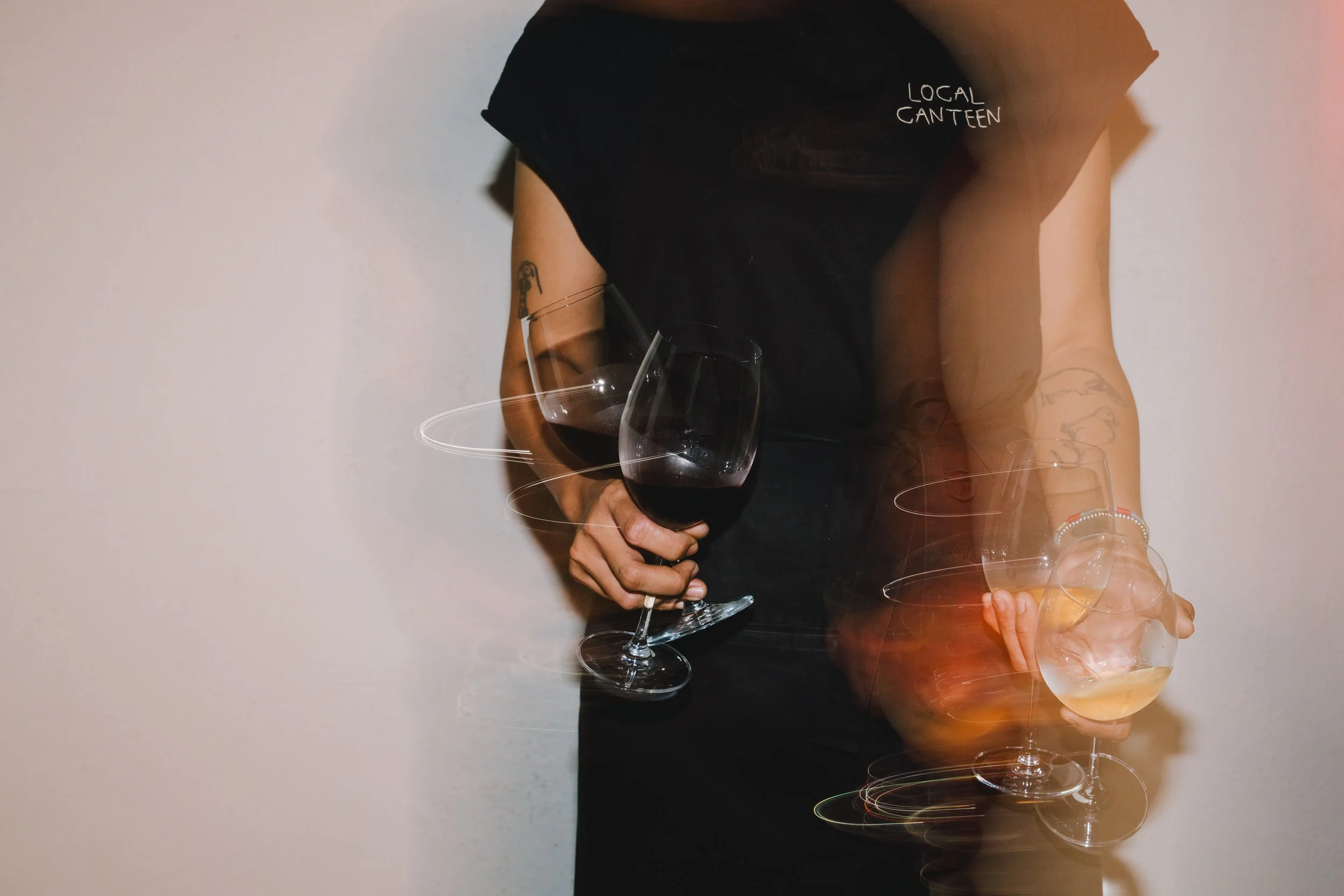Low intervention wine