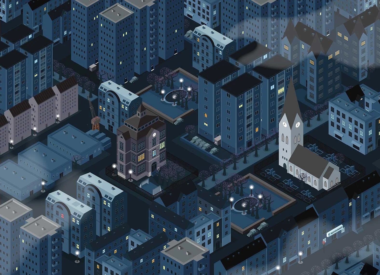 isometric artwork in Illustrator