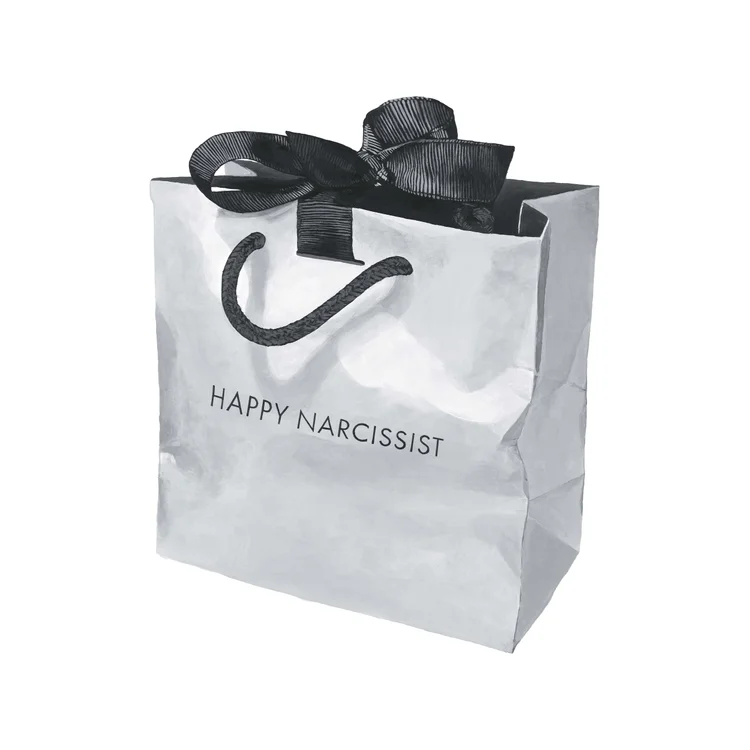 Happy Narcissist by Totally Justified Hypocrisy, satirical giclée print