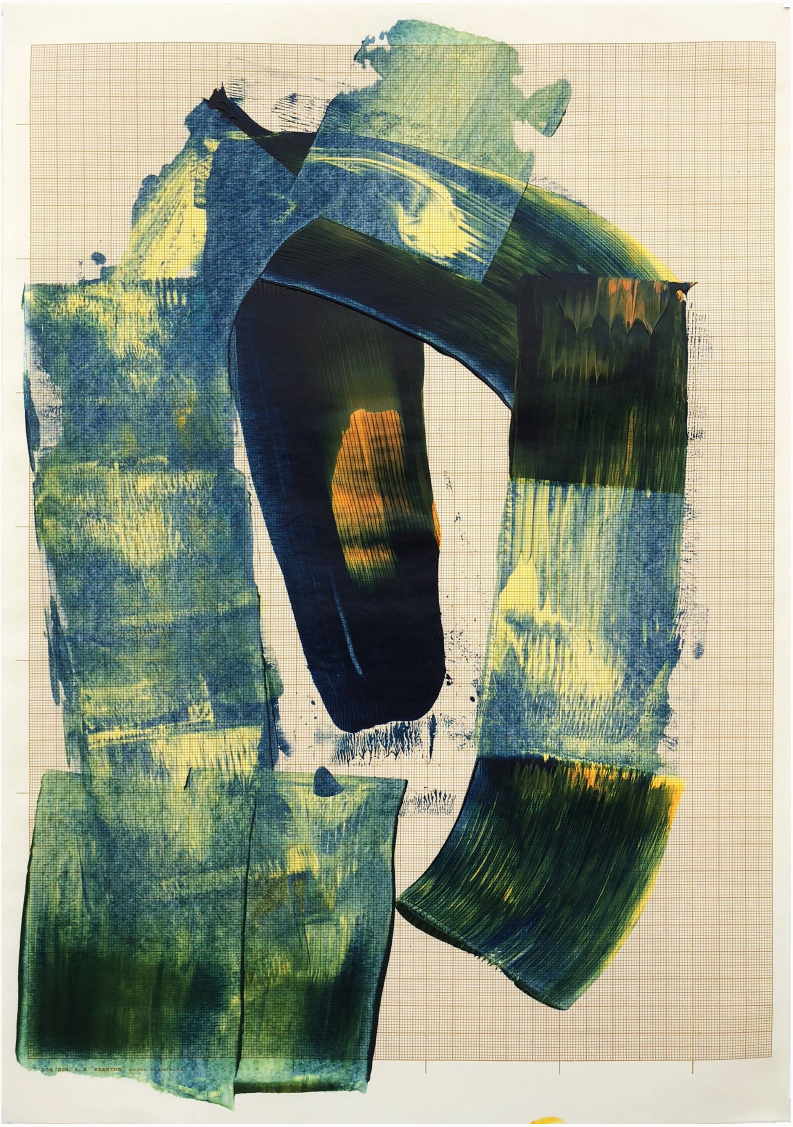 Snake, 2014
50x36 cm.
Acrílico sobre papel milimetrado.

Colección privada