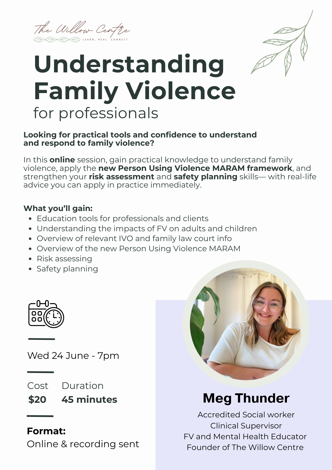 Understanding Family Violence Webinar