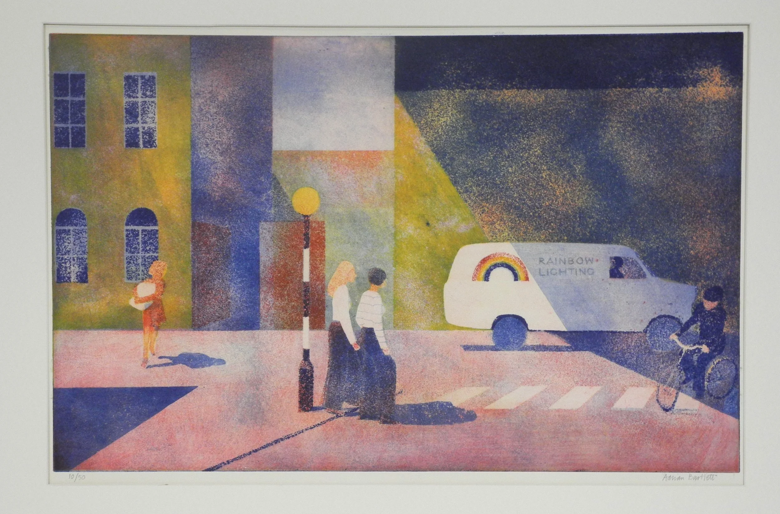 Rainbow Lighting - 1972 - Aquatint - 45 x 74 cm 