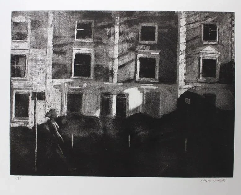 Cleaver Square - 2018 - Etching - 35 x 47 cm