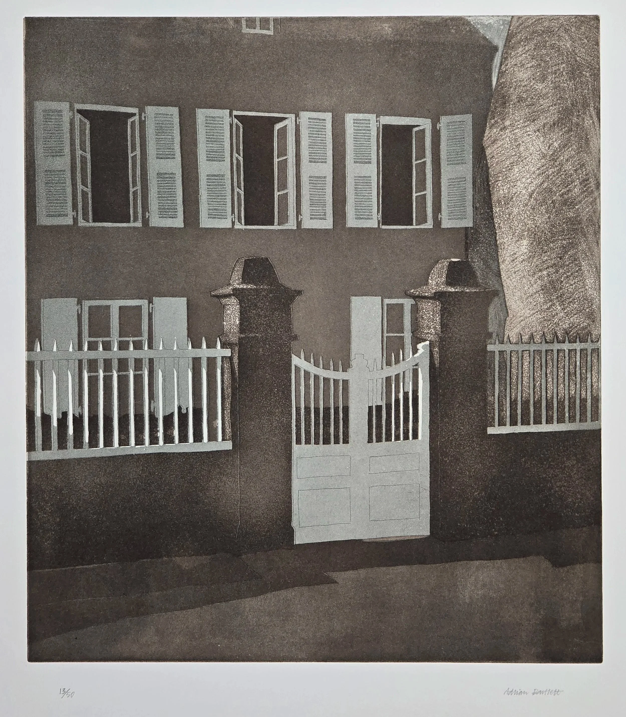 Omonville - 1975 - Aquatint - 46 x 41 cm