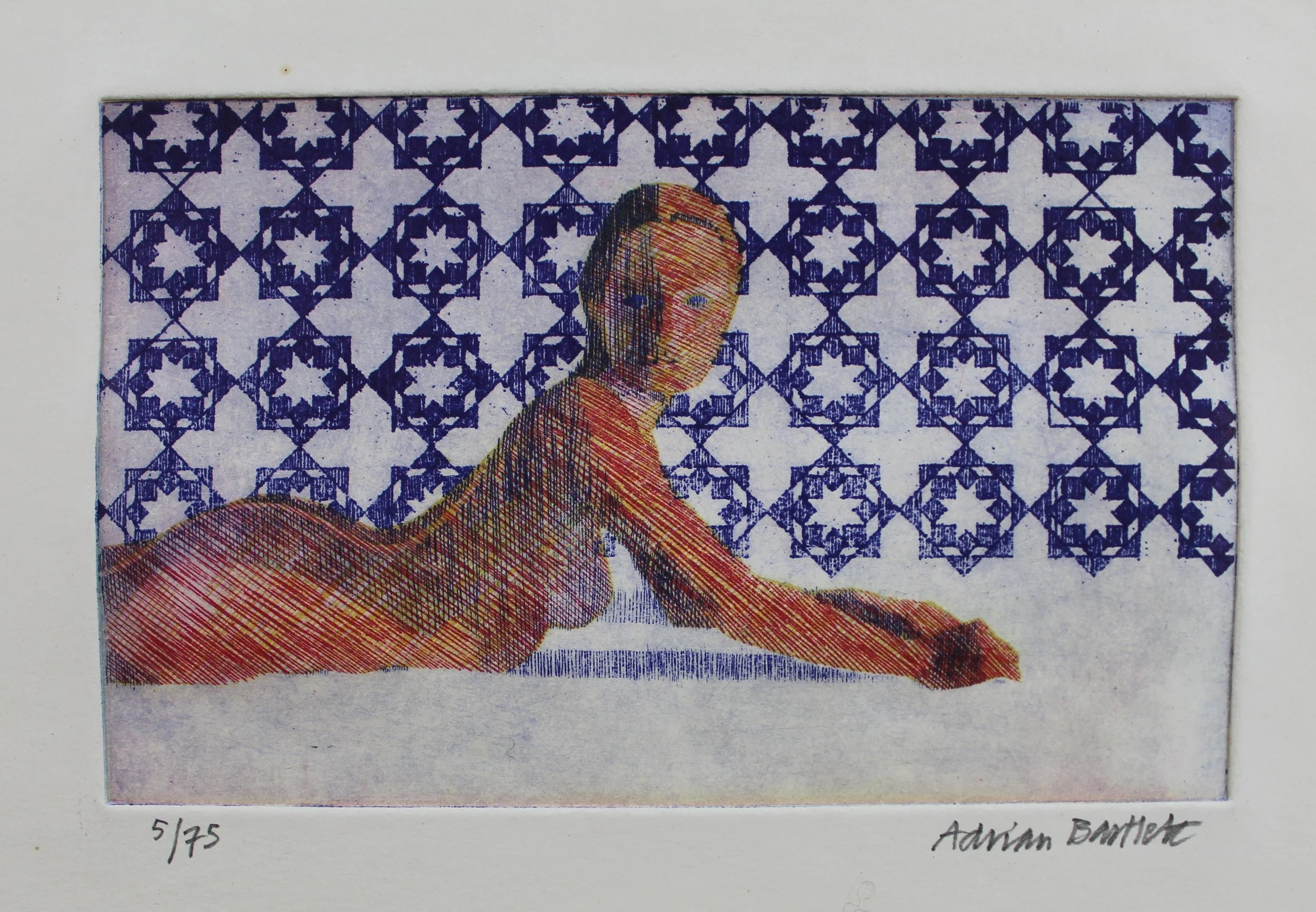 Small Nude - 1972 - Etching - 11 x 18 cm