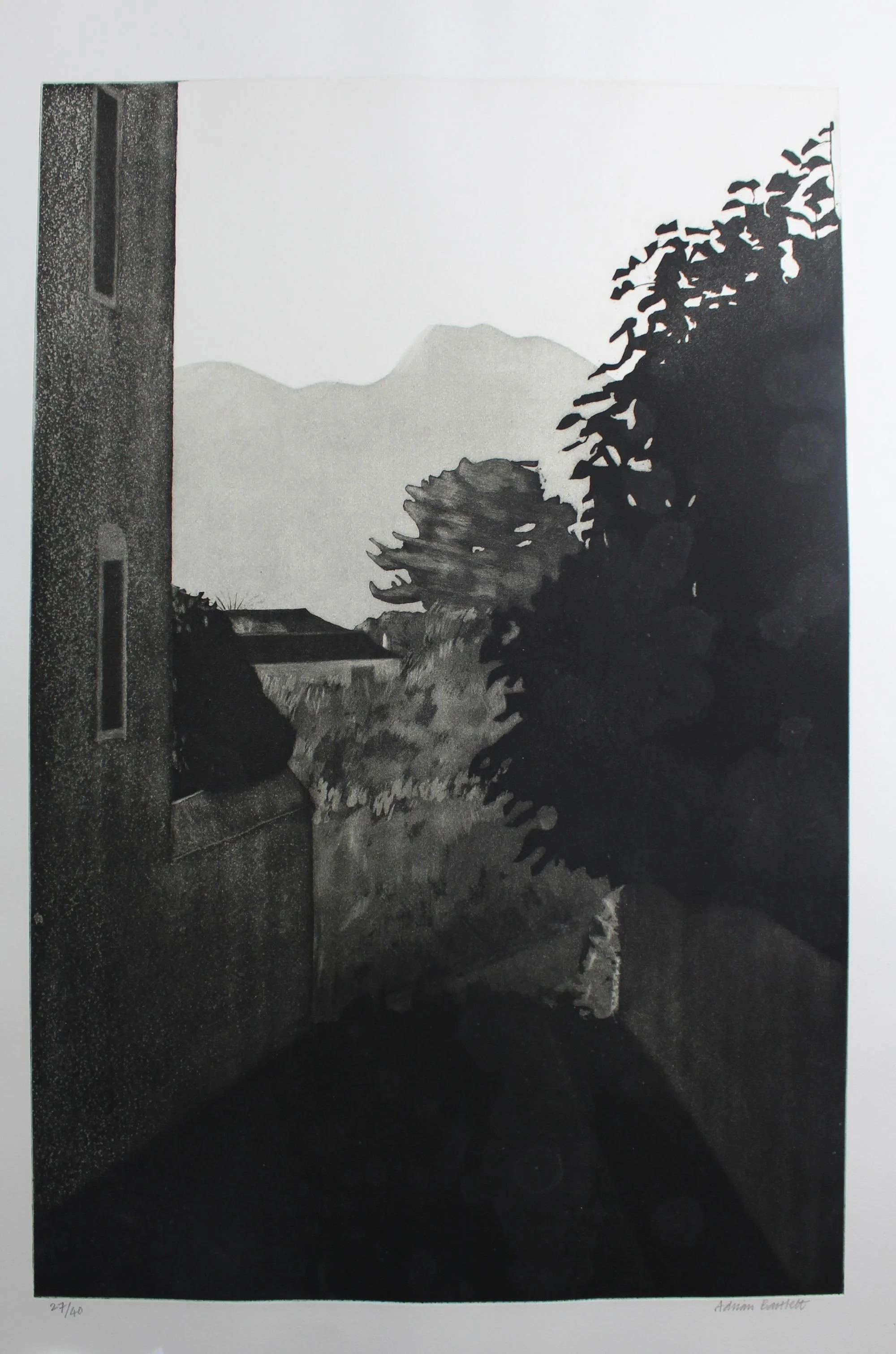Sleeping Woman Mountain - 1980 -
Aquatint - 60 x 40 cm