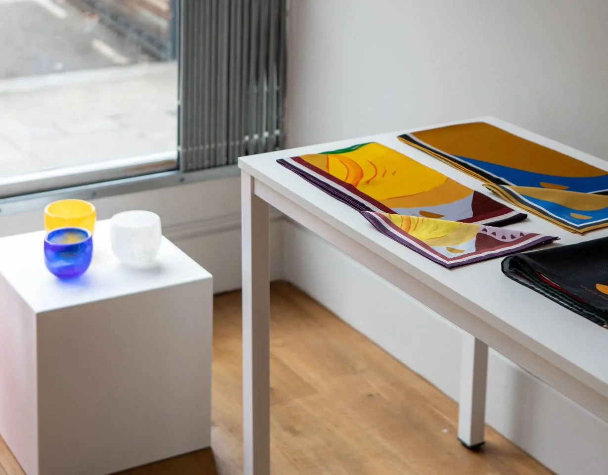 Step into our colourful world of silk scarves @coastal_tales_london and unique glass items from @studio_sahil 

Available with special offers until March 9th. 

www.coastal-tales.com