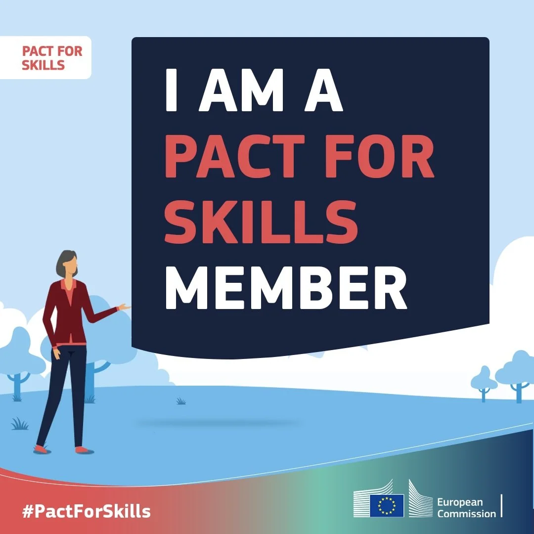 We are a #PactForSkills member, joining the European Commission and stakeholders engaged on upskilling and reskilling for a more resilient 🇪🇺 workforce.
Under the Pact, public and private organisations can join forces and take concrete action to su