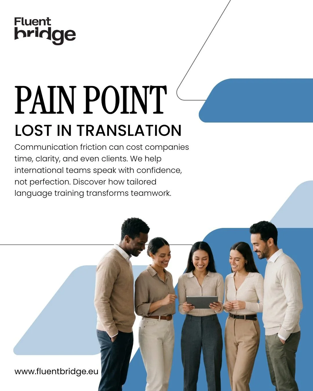 Communication friction can cost companies time, clarity, and even clients. We help international teams speak with confidence, not perfection. Discover how tailored language training transforms teamwork.

#GlobalTeams #CommunicationSkills #CorporateLe
