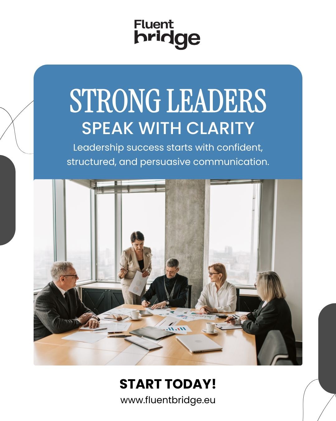Want to lead with impact? Start with clarity. Start with confidence. Start with communication.

🔗 Book your consultation
#LeadershipSuccess #CommunicationSkills #FluentBridge #WorkplaceGrowth