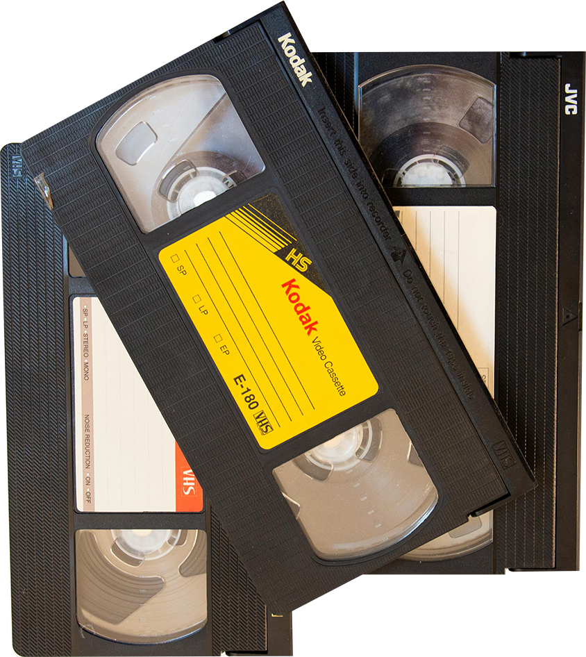 VHS video cassette tape conversion to digital.
