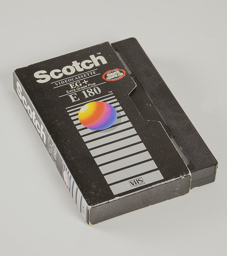 Video cassette tape that can be transferred to a digital format of your choice.