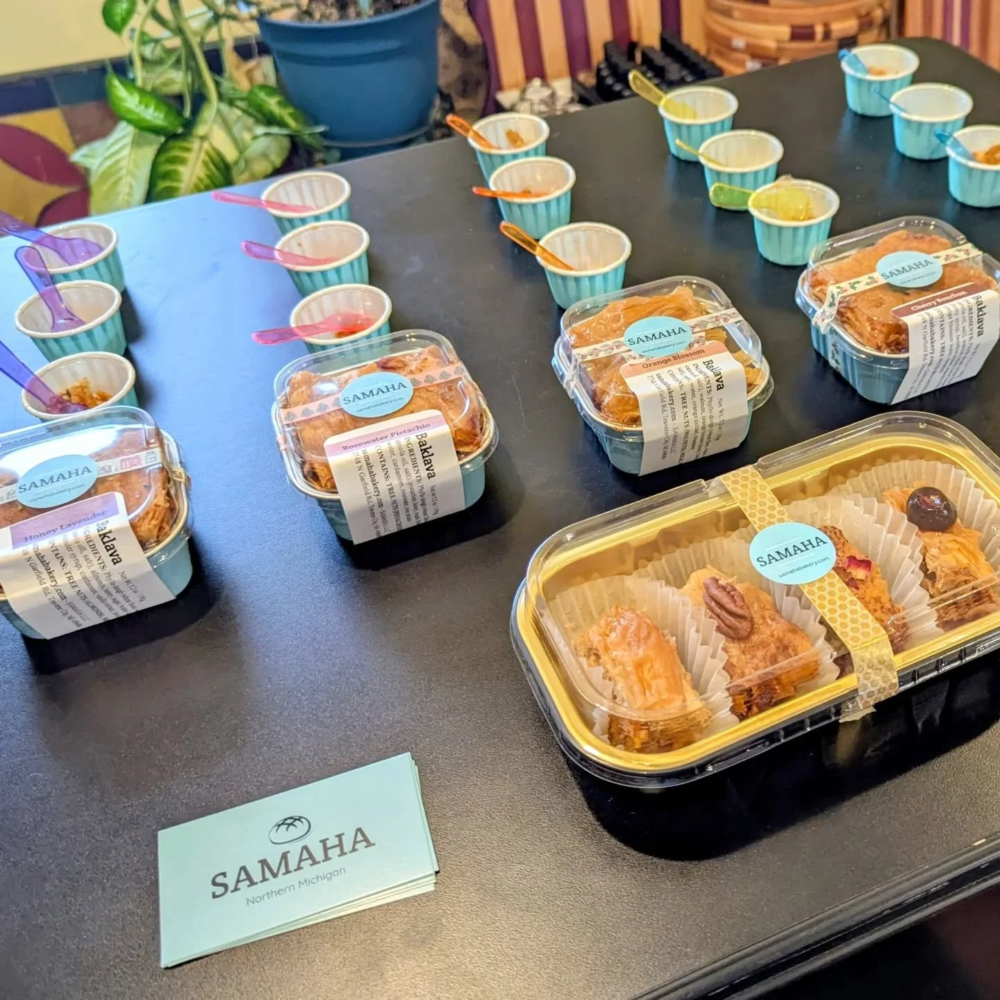 Sampling tomorrow at @thecheeseladytc , 1-3pm. Four flavors. Come taste.