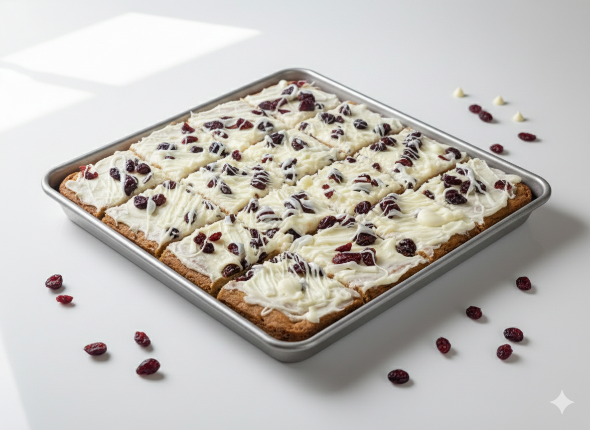 Cranberry Holiday Bars