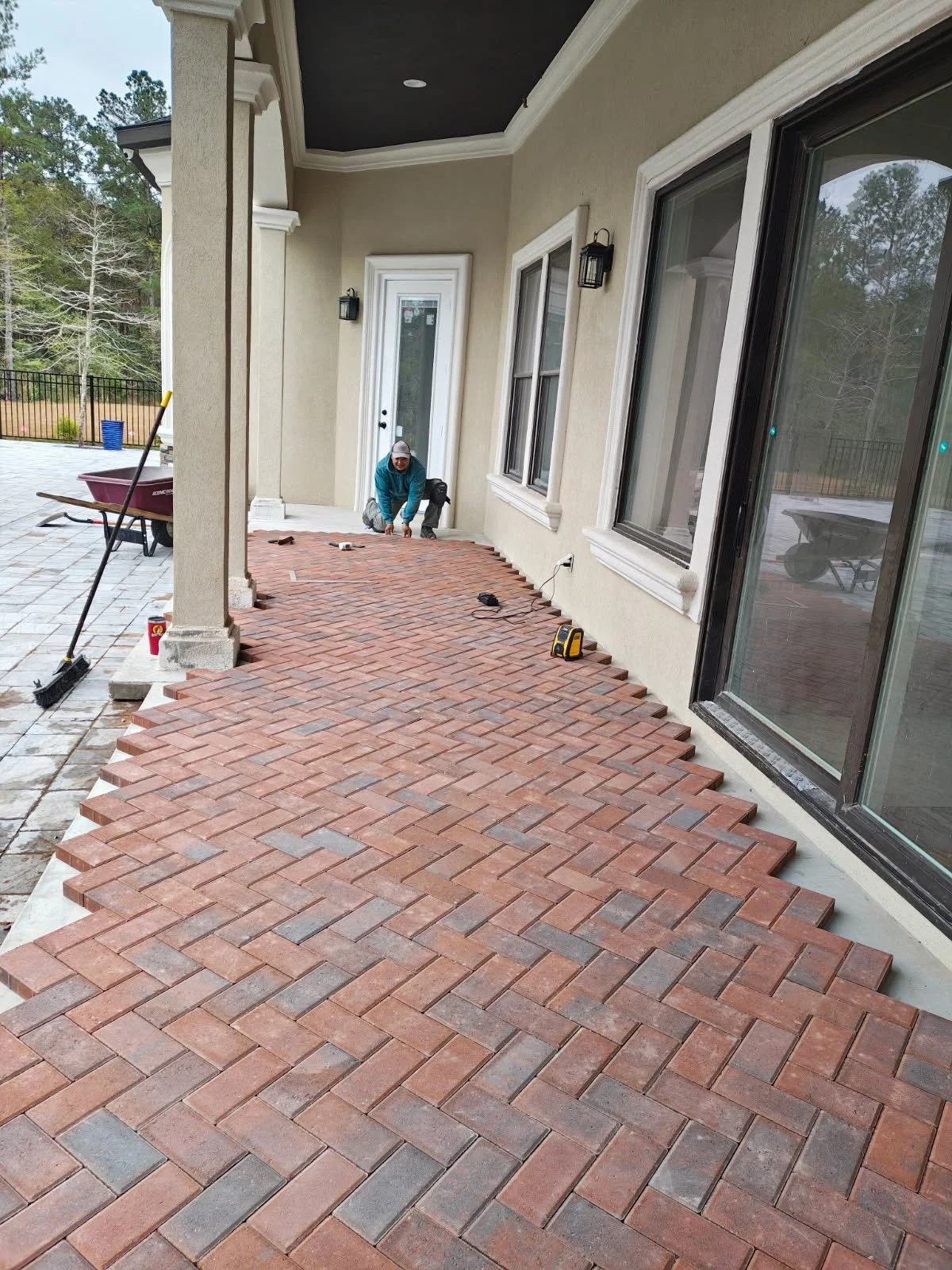 Josue red tile work Reggie.jpeg