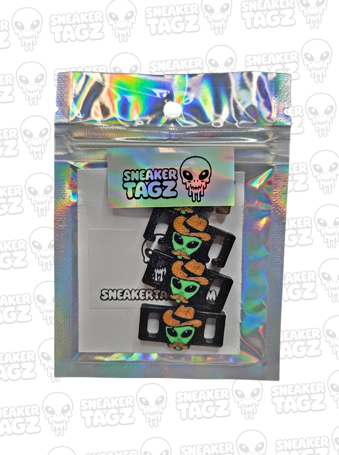 Alien Cowboy Sneaker Tag