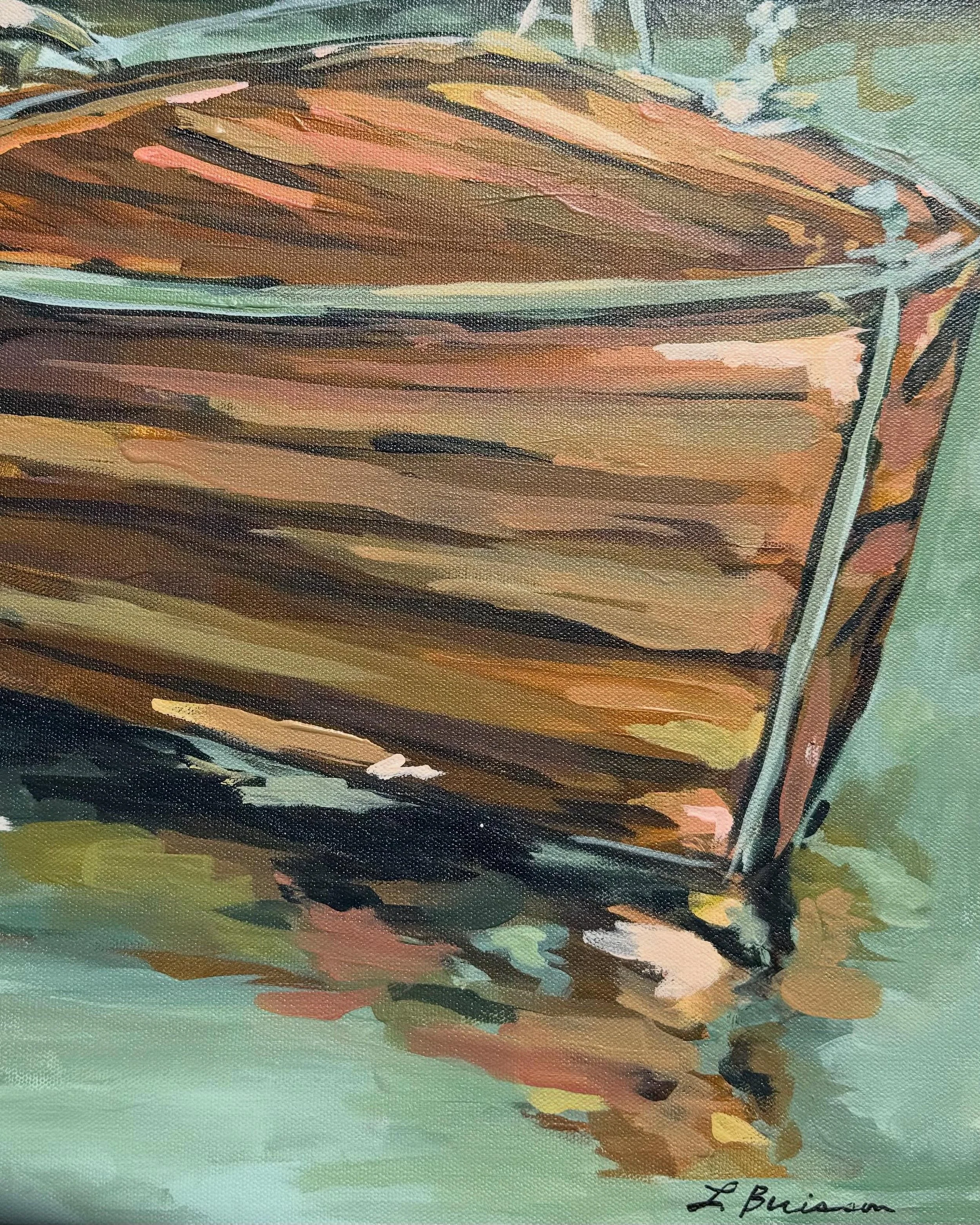Two new boats coming soon in spirit of the Wooden Boat Festival this weekend! But really I&rsquo;ll take any excuse to paint old, beautiful boats. Although I don&rsquo;t know much about them, I do know a Chris-Craft is always my favorite muse 🤣