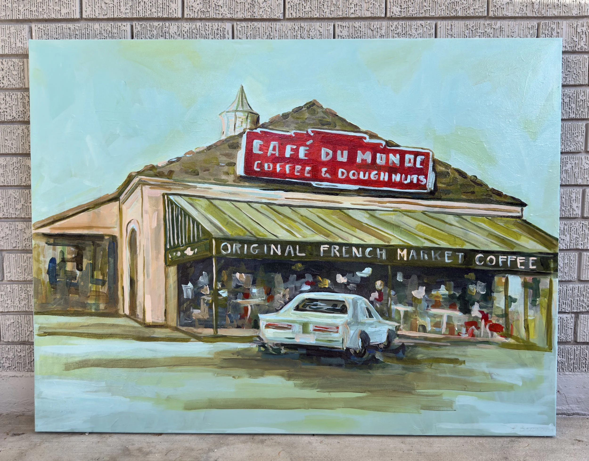 Powdered Sugar Morning 40x30 - Available at Revival Art House