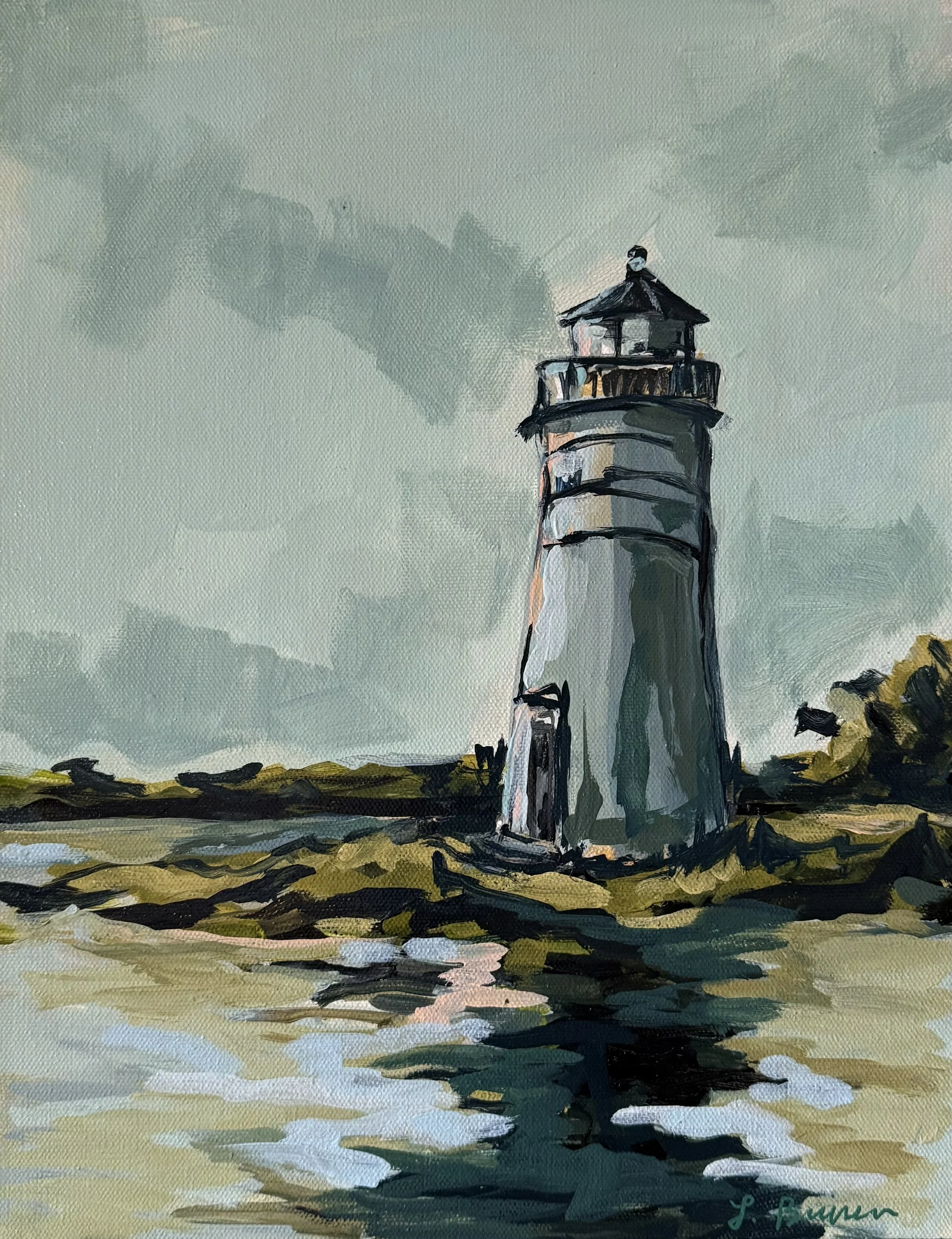 Tchefuncte Light, 2026 | 11x14 Acrylic on deep edge canvas | SOLD