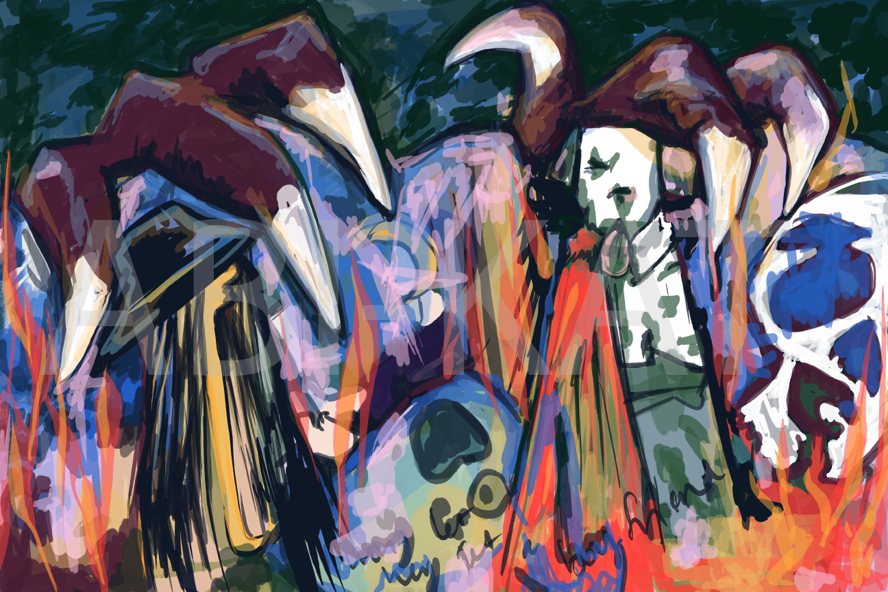 “Gape to Threaten”