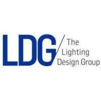 Logo of The Lighting Design Group with the abbreviation LDG and the full name written beside it.