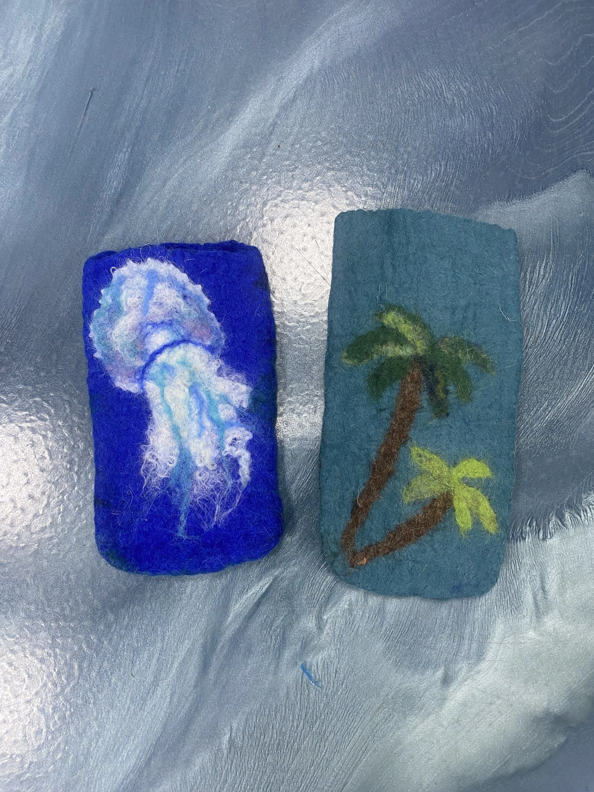 Wet Felted Eyeglass Case Workshop - August 17