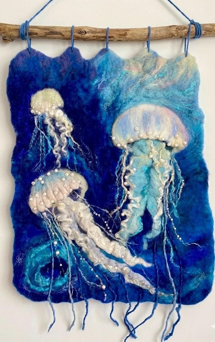 Felted Landscape Series - 3 Part Series . Suntan Art Center