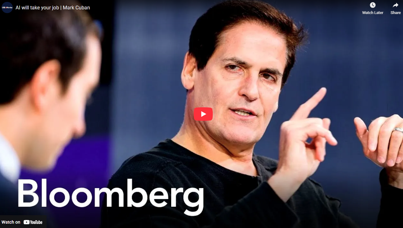 “The nature of work is changing!  There will be greater demand for liberal arts majors” - Mark Cuban
