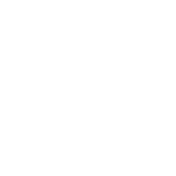 Outline of a person in a business suit inside a gear, symbolizing management or engineering.