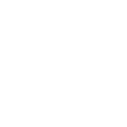 Magnifying glass focusing on a line graph with data points showing upward trend