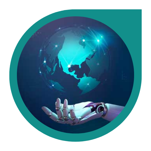 Synergies4 - AI Bot holding the world