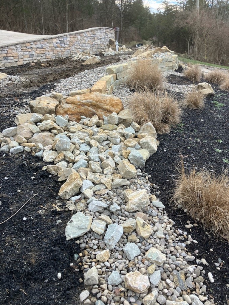 Dry creek bed