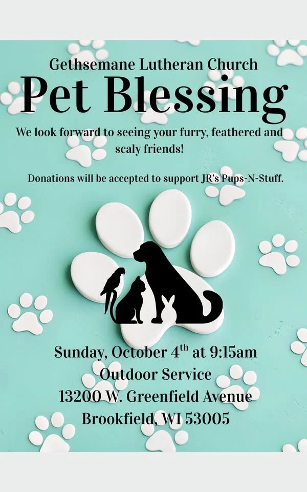Pet Blessing at Gethsemane Lutheran Church