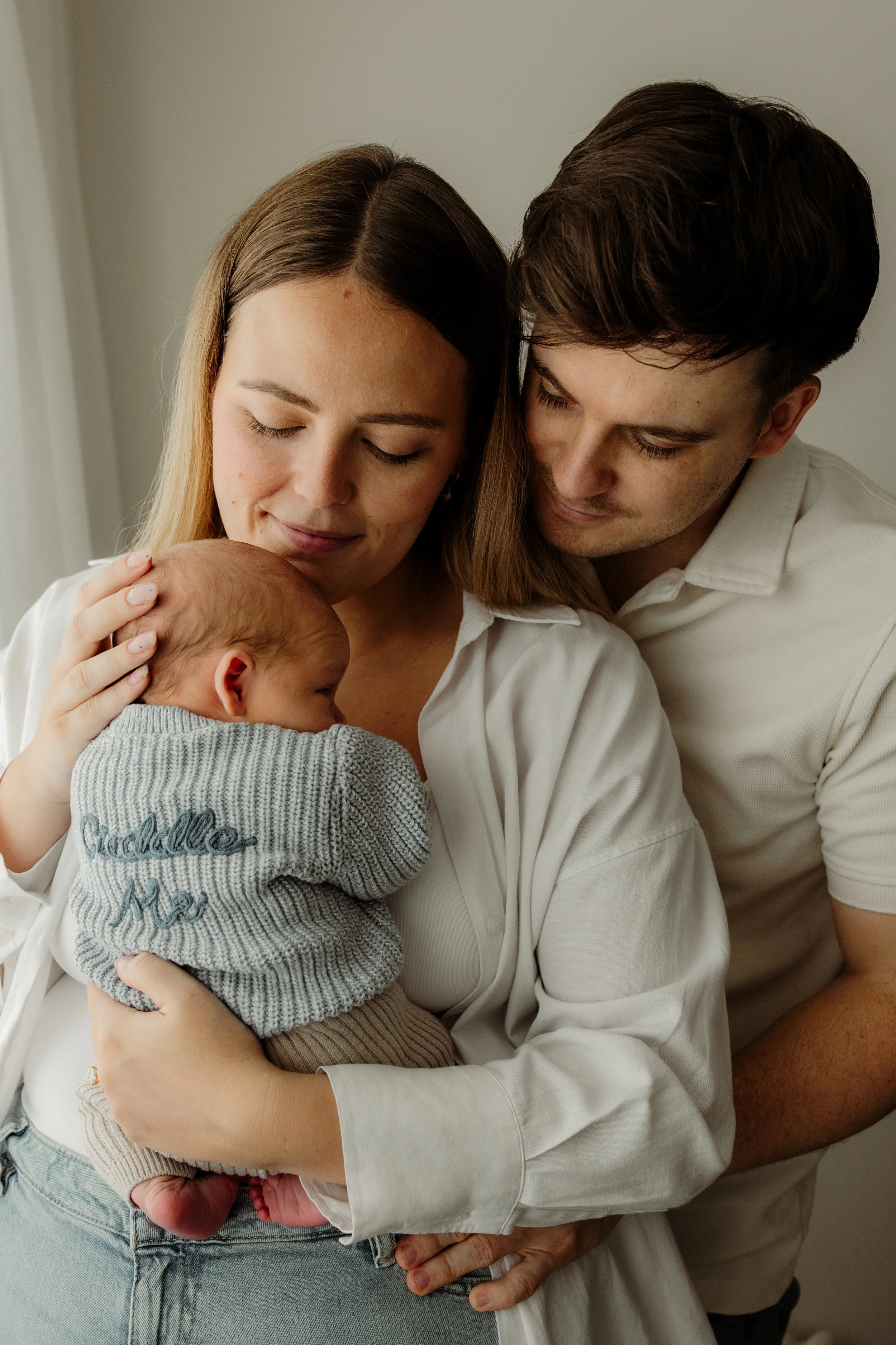 Rutland at home newborn photoshoot