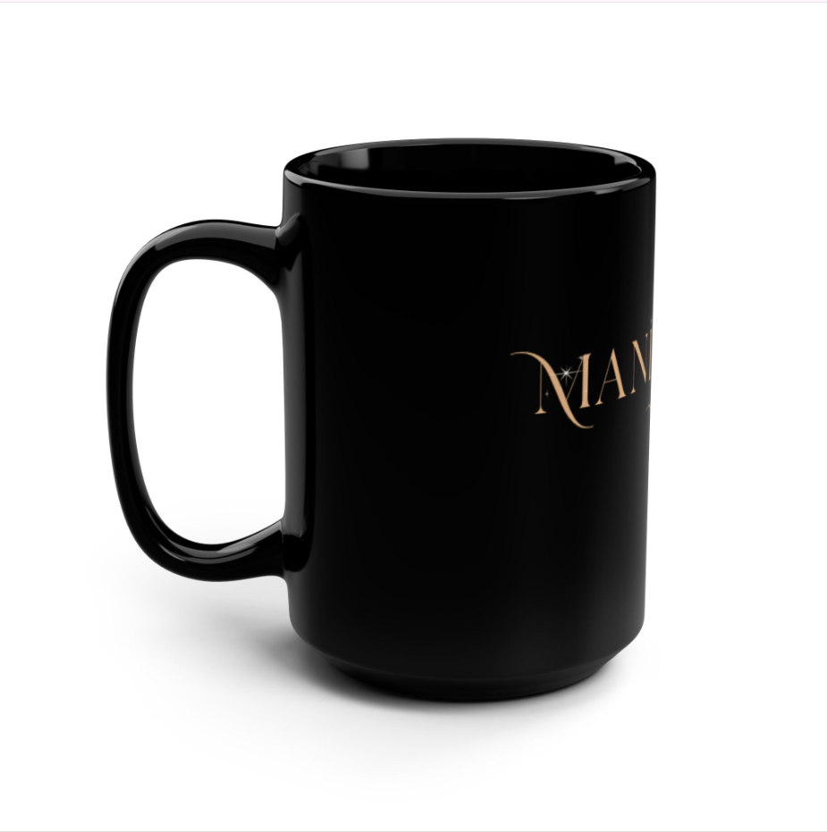 The Manifesting Me Black Mug