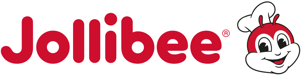 Jollibee logo with a smiling cartoon bee mascot wearing a chef's hat