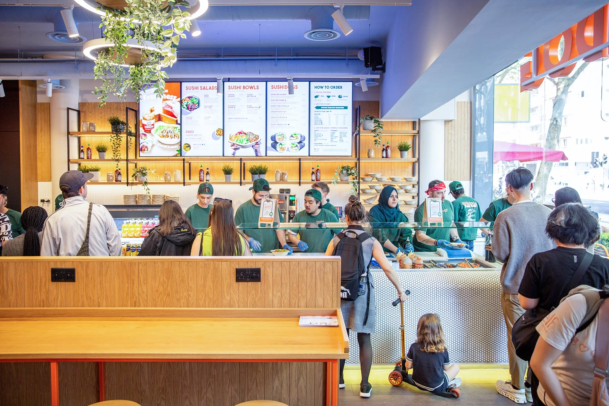 SushiDog Warren Street Opening