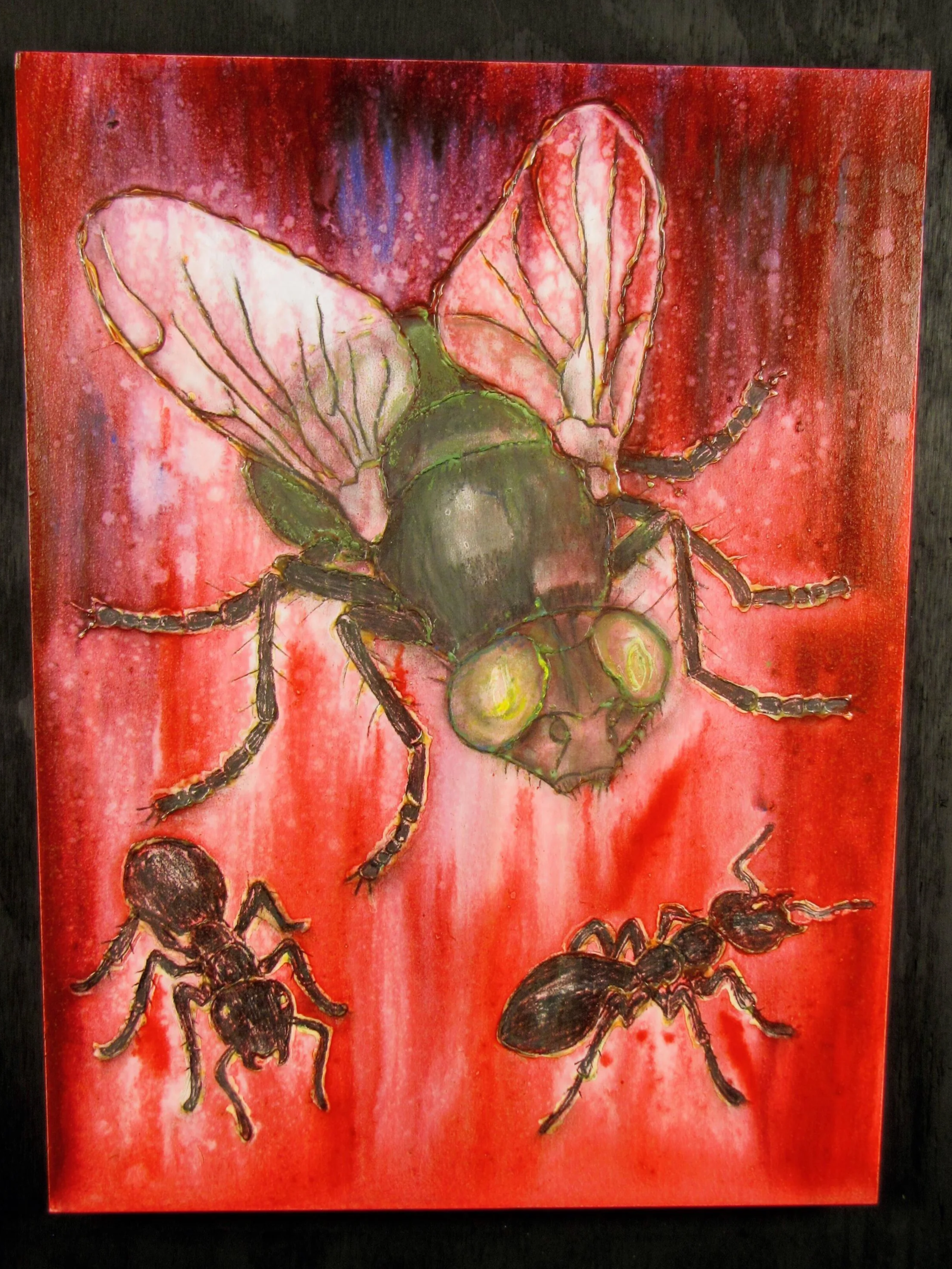 Ghost of me

charcoal, oil stick, oil enamel on wood panel
12 x 16 in