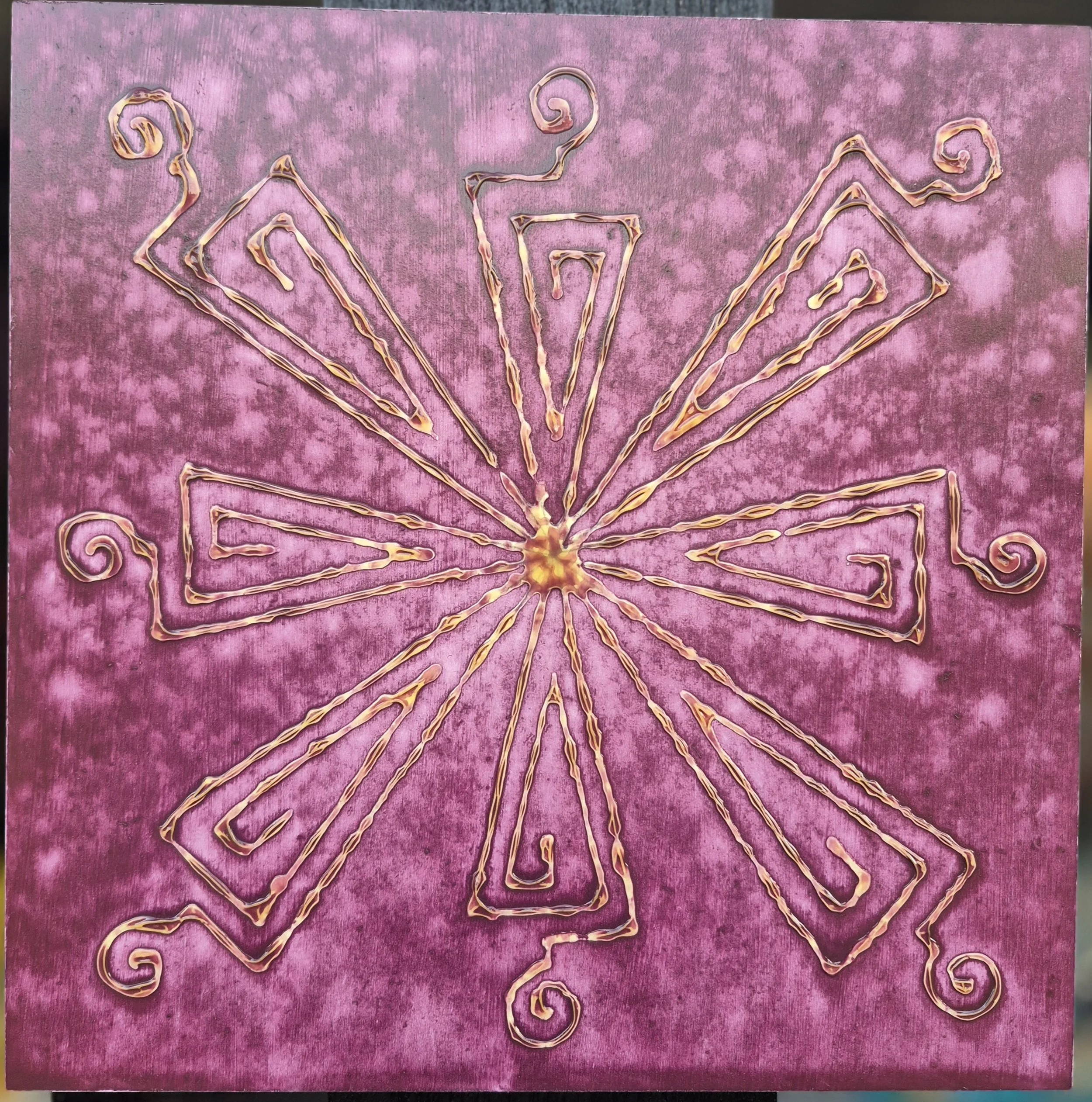 Heavenly Descending (purple)

mix medium on wood panel
12 x 12 inches